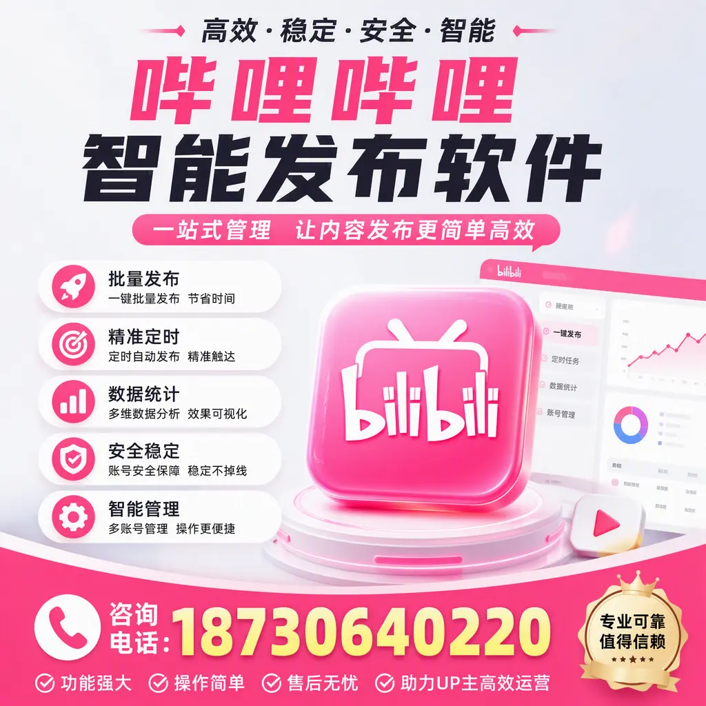 如何通过哔哩哔哩智能发布软件优化内容发布策略？